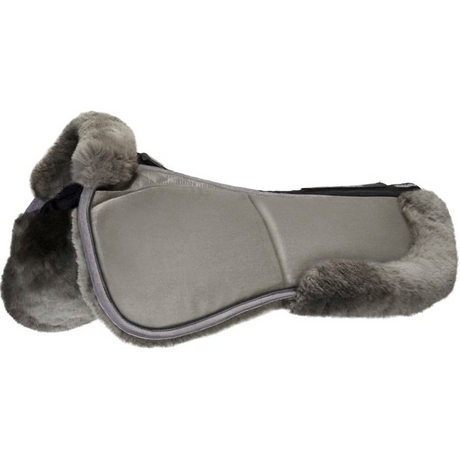 Stuebben Streamline Adjuster Lambswool Dressage Half Pad #colour_grey