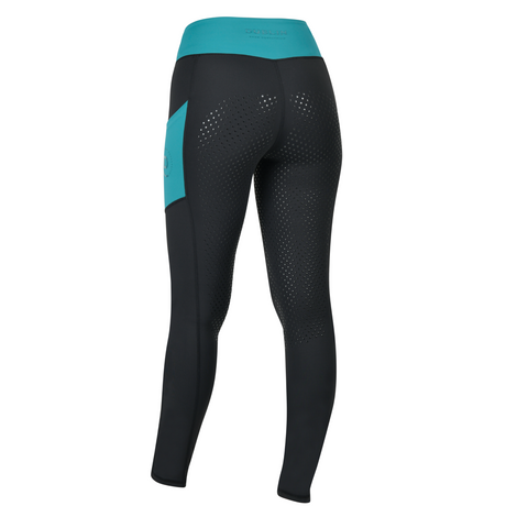 Dublin Ladies Everyday Riding Tights #colour_black-deep-lake