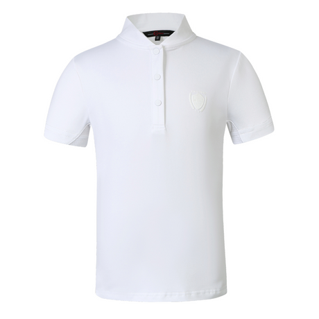 Covalliero Ladies Short Sleeve Competition Shirt #colour_white