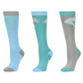 Dublin 3 Pack Socks Childs #colour_pony