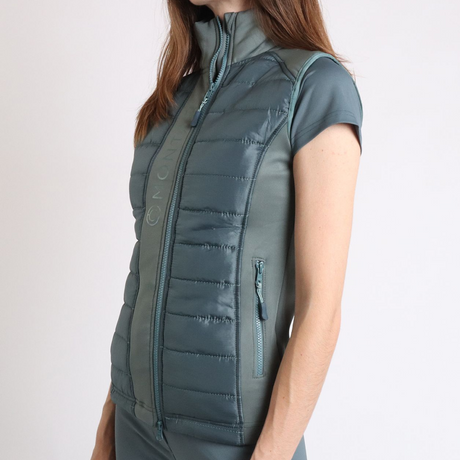 Montar Emma Ladies Quilted Body Warmer #colour_jade