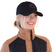 Montar Logo Cap with Rose Gold Crystal #colour_black