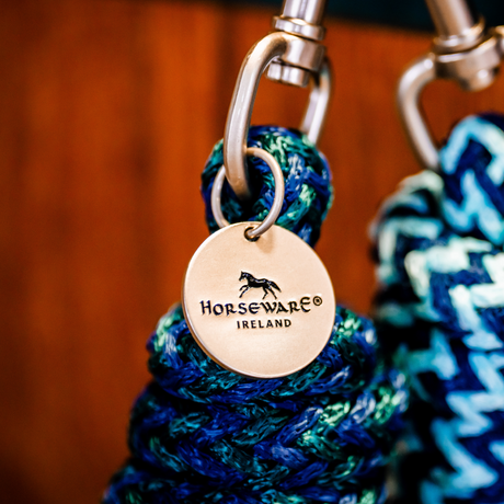 Horseware Ireland Signature Lead Rope #colour_navy-hunter-green