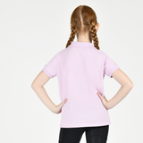 Dublin Childs Darcy Short Sleeve Polo #colour_purple-blush
