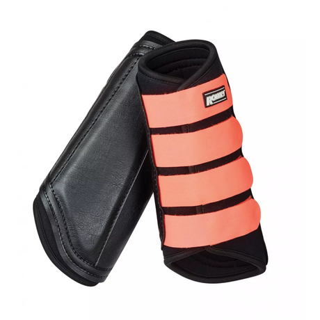 Roma Neoprene Brushing Boots #colour_black-orange