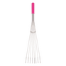 Red Gorilla Big Tidee Metal Rake Short Handle #colour_pink