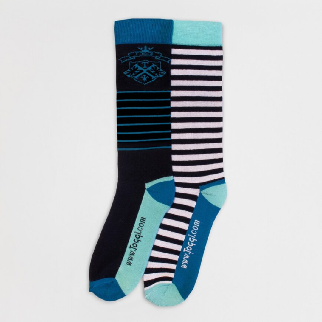 Toggi Eco Crest and Stripe Socks