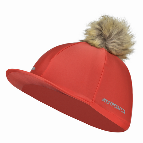 Weatherbeeta Prime Hat Silk #colour_bittersweet-red