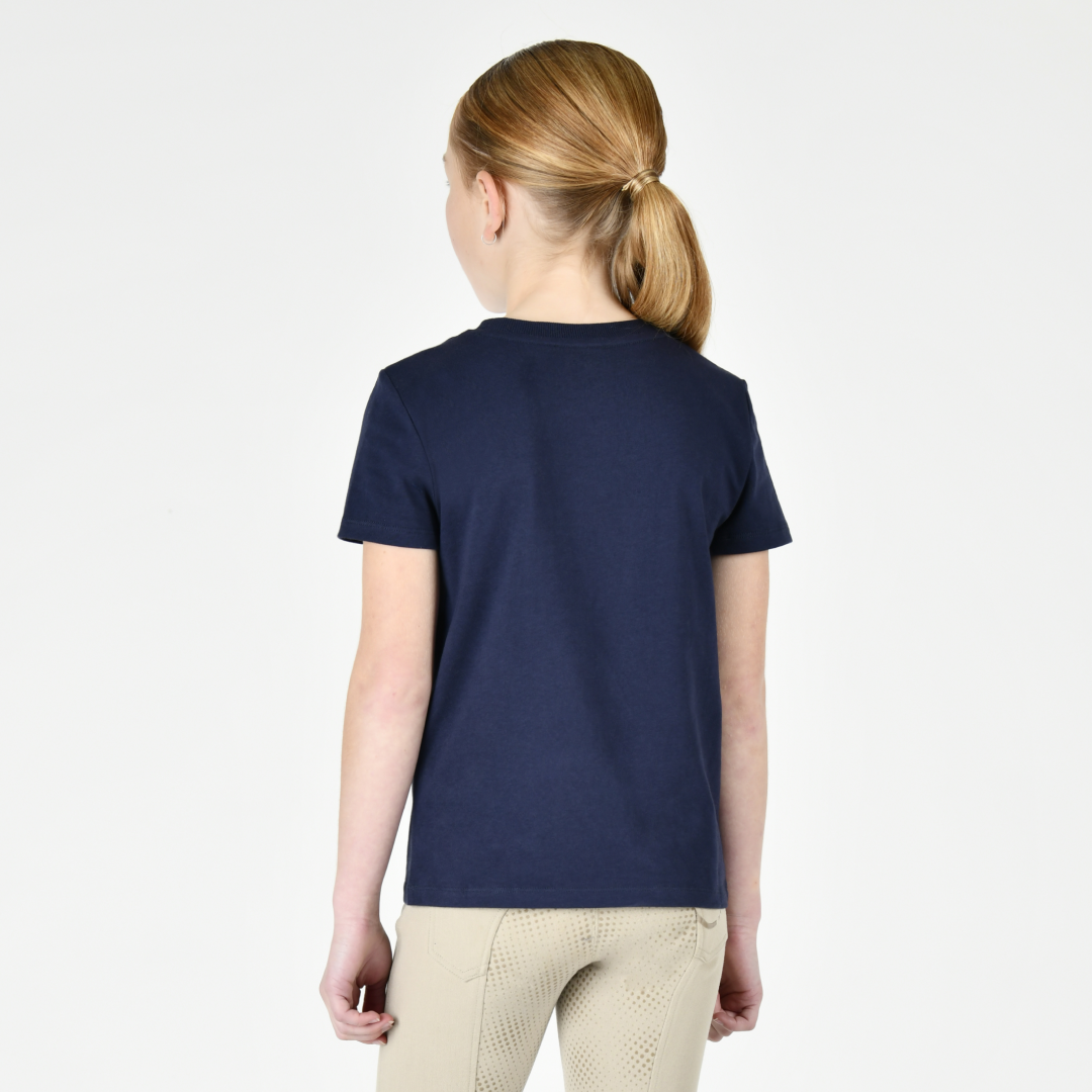 Dublin Childs Tilly Tee #colour_naval-academy-heart-horses