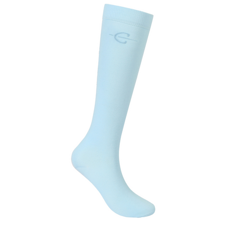 Covalliero Competition Riding Socks #colour_light-blue