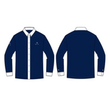 Mark Todd Kids Competition Shirt - Boys #colour_navy-white