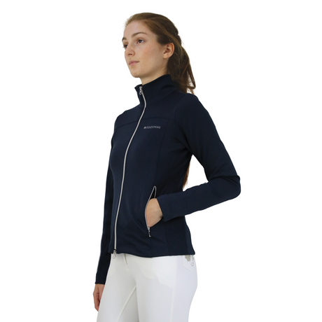 Hy Equestrian Synergy Flex Ladies Jacket #colour_navy
