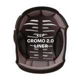 KEP Cromo 2.0 Textile Black Glitter Riding Hat with UK Liner