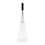 Red Gorilla Big Tidee Metal Rake Short Handle #colour_black