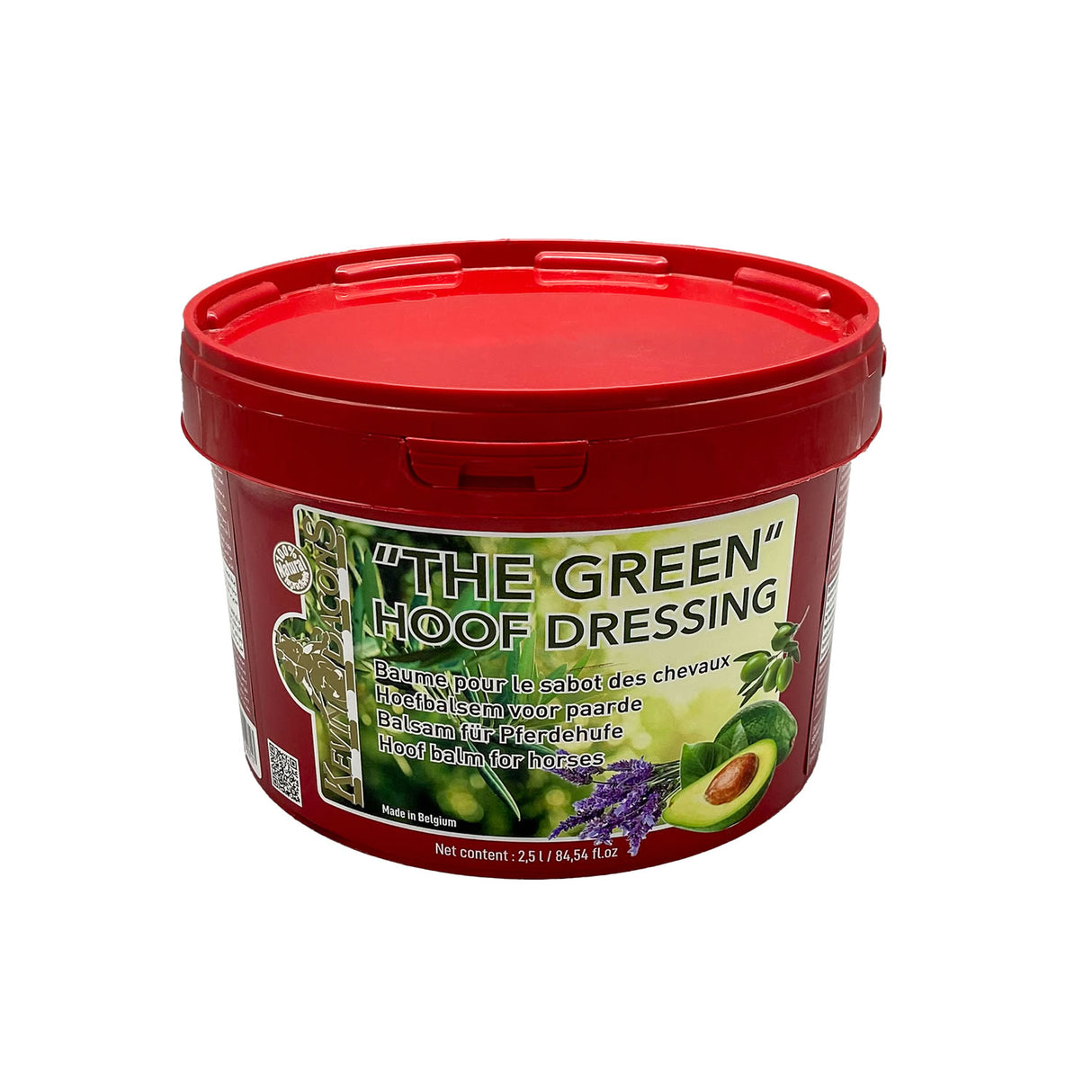 Kevin speckt den grünen Huf -Dressing