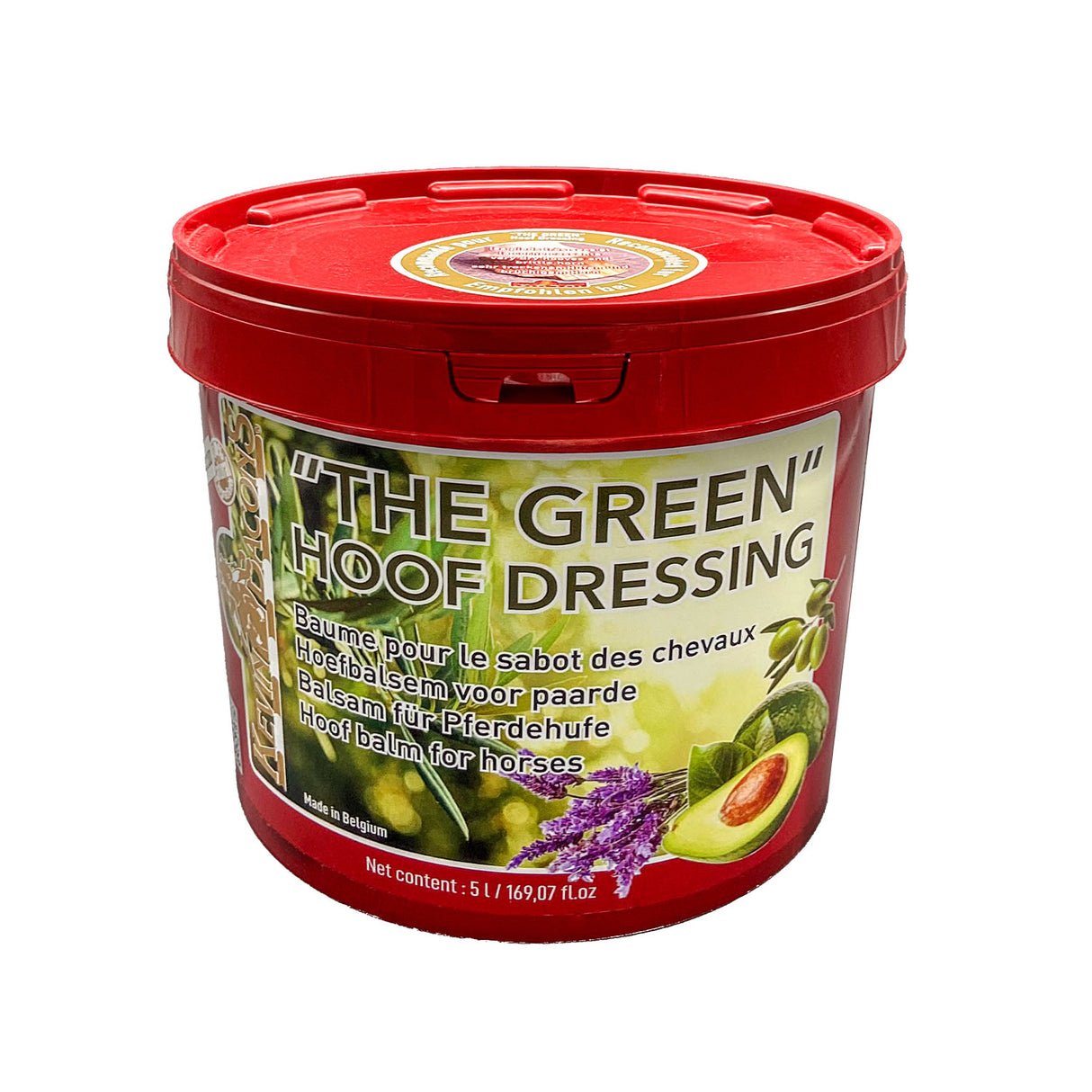 Kevin speckt den grünen Huf -Dressing