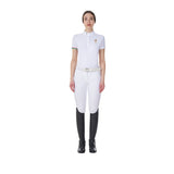 Equestro Women's Slim Fit Competition Polo Shirt Equestro X Fise