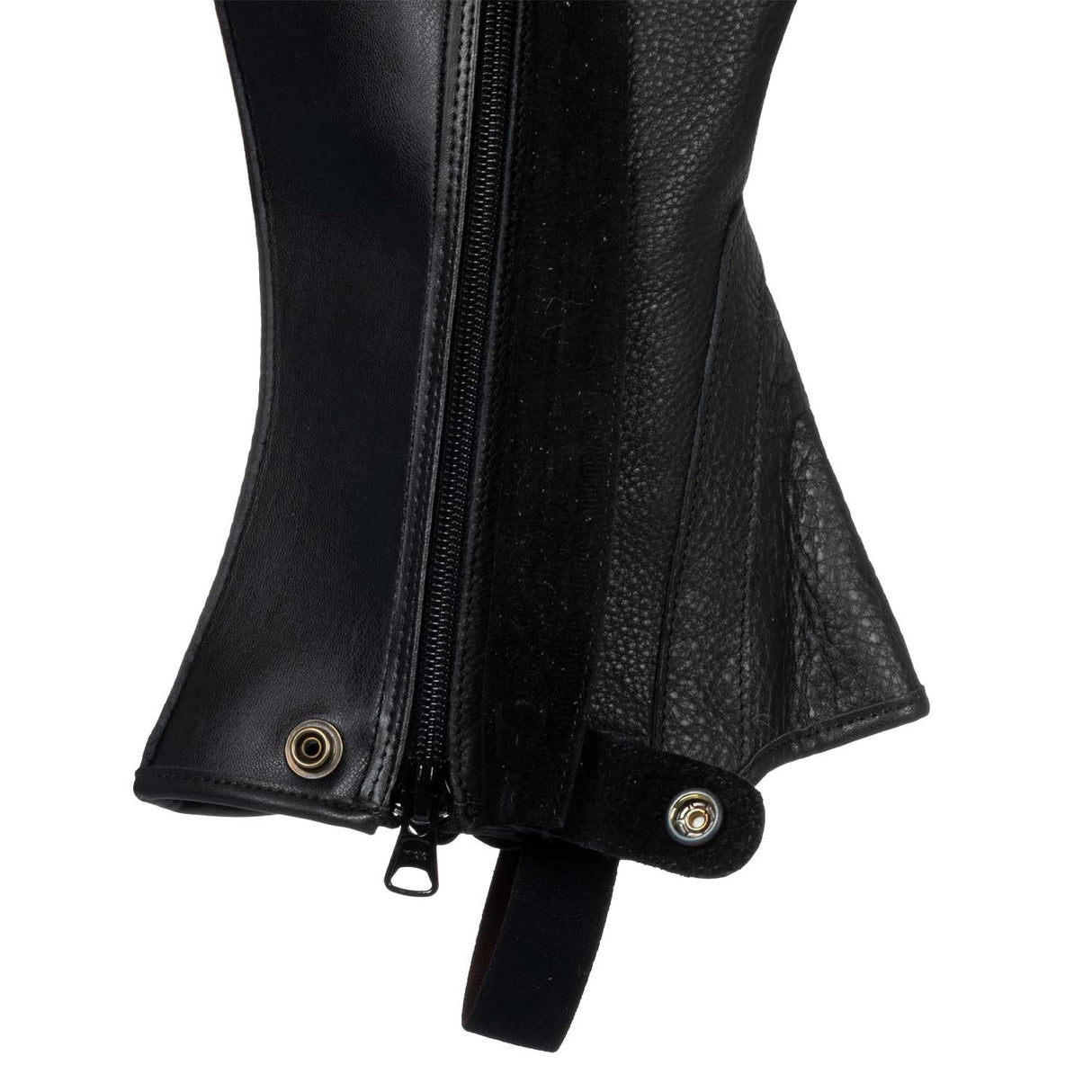 GP LEATHER/STRETCH LEATHER HALF CHAPS