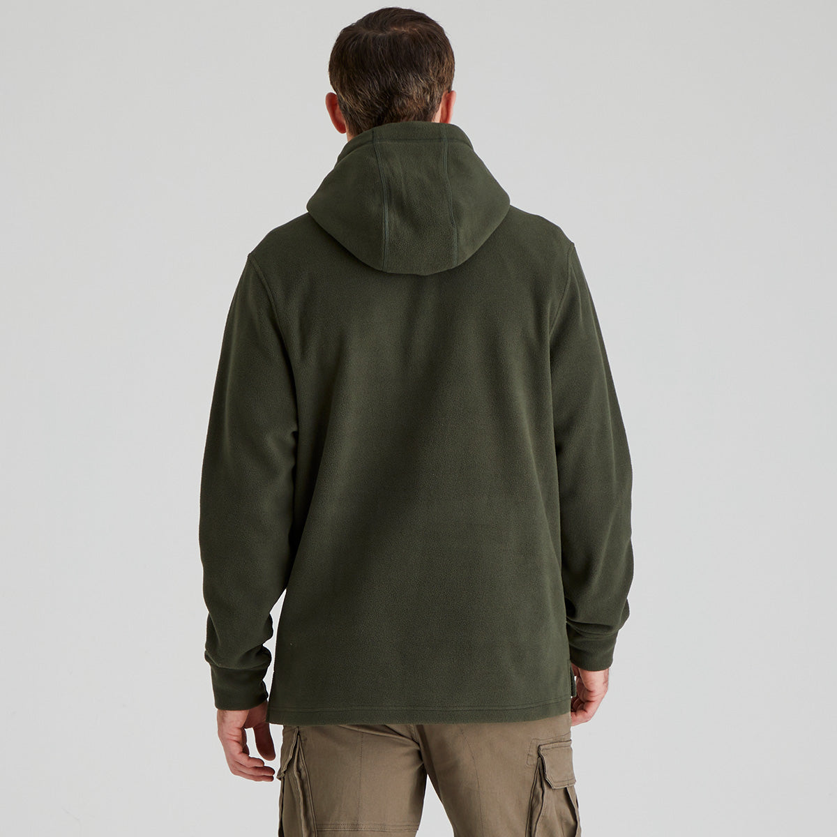 Ridgeline Ballistic Long Sleeved Fleece Hoodie - New #colour_deep-forest