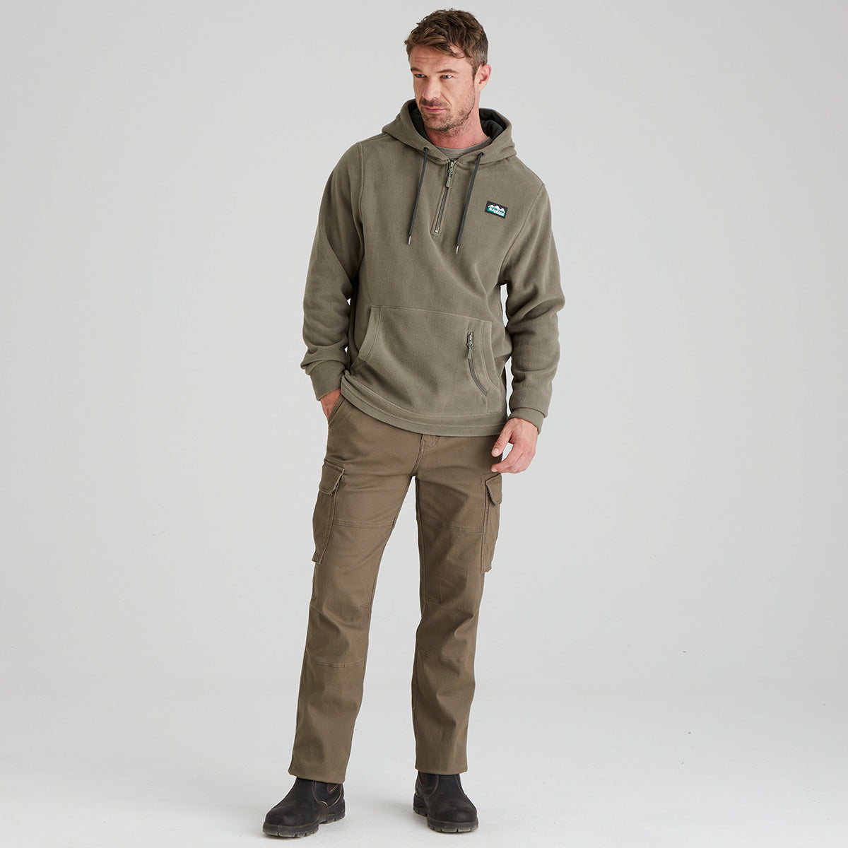 Ridgeline Ballistic Long Sleeved Fleece Hoodie