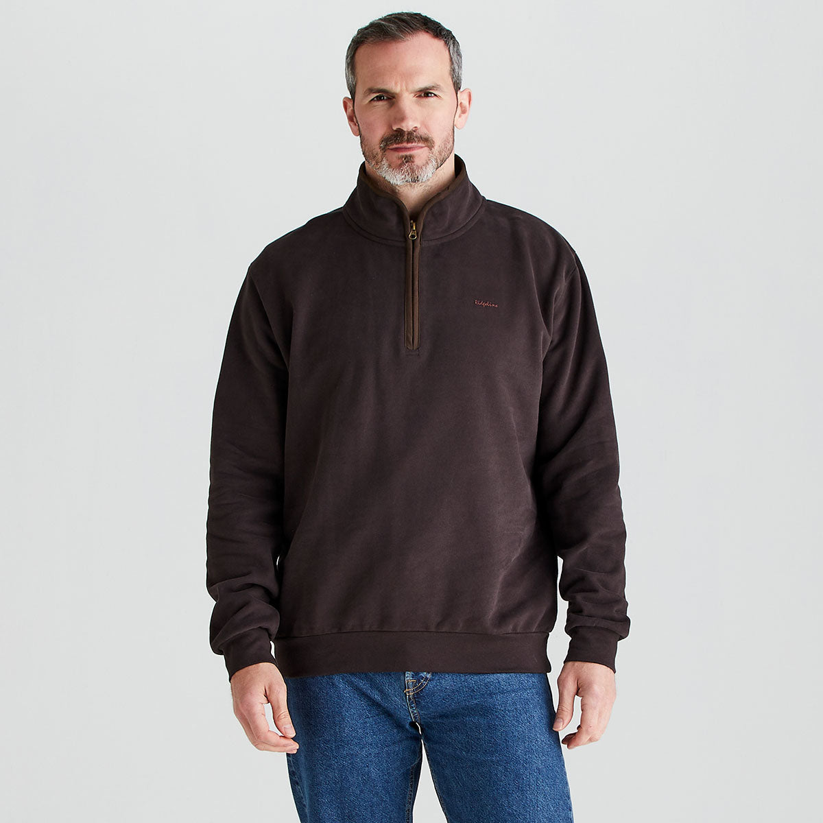 Ridgeline Mens Brancaster 1/4 Zip Top