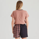 Ridgeline Unisex Backslider Shorts #colour_black-print