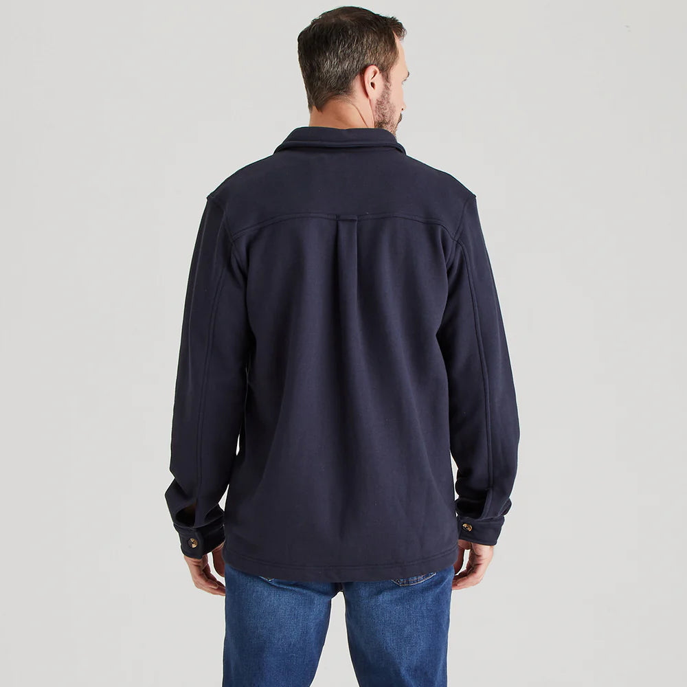 Ridgeline Mens Burnham Work Shirt #colour_navy