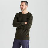 Men's Hartland Crew Knit - Deep Forest