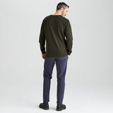 Men's Hartland Crew Knit - Deep Forest
