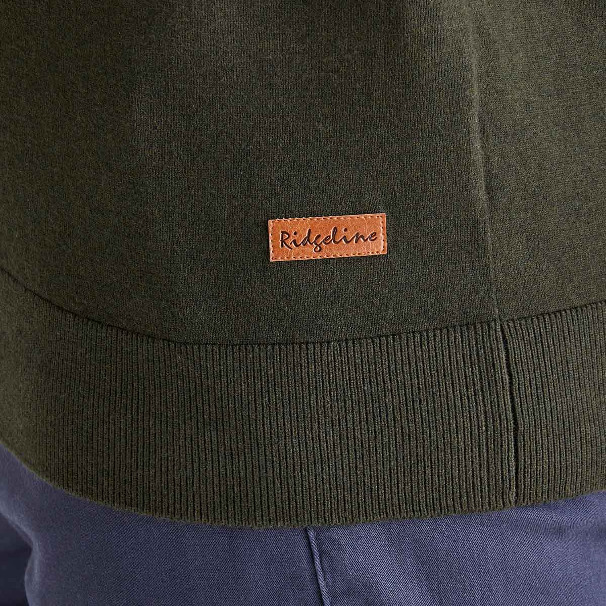Men's Hartland Crew Knit - Deep Forest