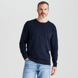 Men's Hartland Crew Knit - Navy