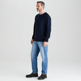 Men's Hartland Crew Knit - Navy