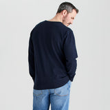 Men's Hartland Crew Knit - Navy