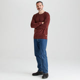 Men's Hartland Crew Knit - Oxblood