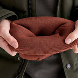 Heritage Fine Knit Beanie - Nutmeg