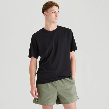 Ridgeline Hose Down Shorts #colour_khaki-green