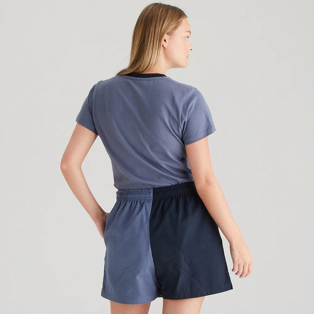 Ridgeline Hose Down Shorts #colour_navy-storm