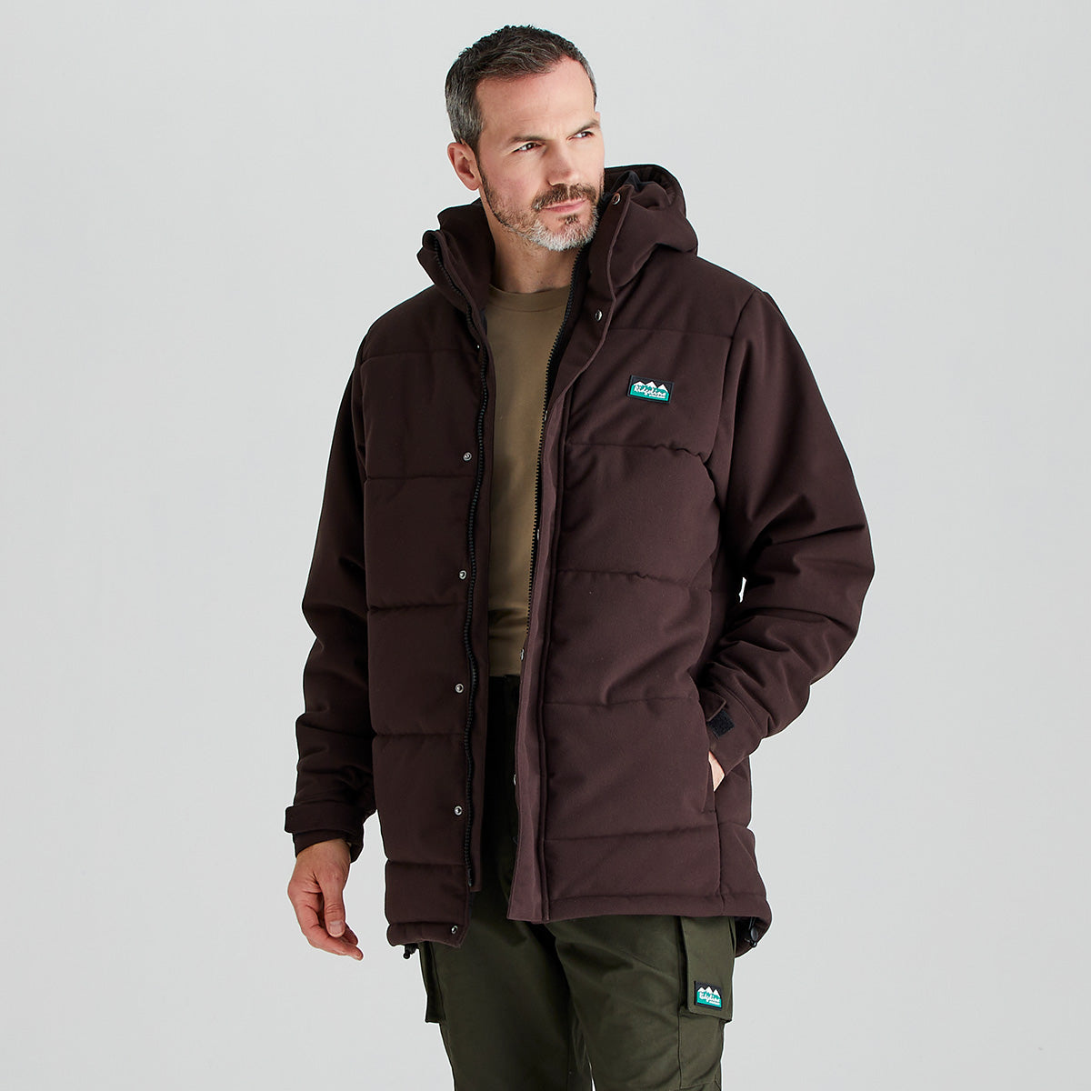 Men's Tundra Thermal Jacket - Deep Bark