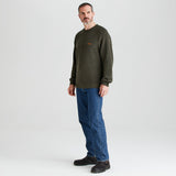 Men's Journeyman Knit Jumper - Moss