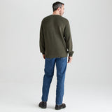 Men's Journeyman Knit Jumper - Moss