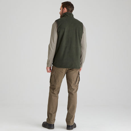 Ridgeline Mens Kodiak Gilet #colour_deep-forest