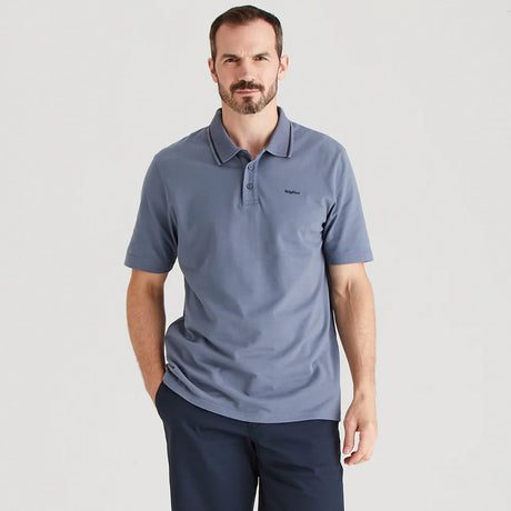 Ridgeline Mens Kilworth Polo Top #colour_storm