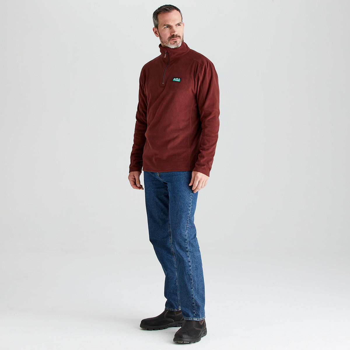 Men's Narvik Fleece - Oxblood