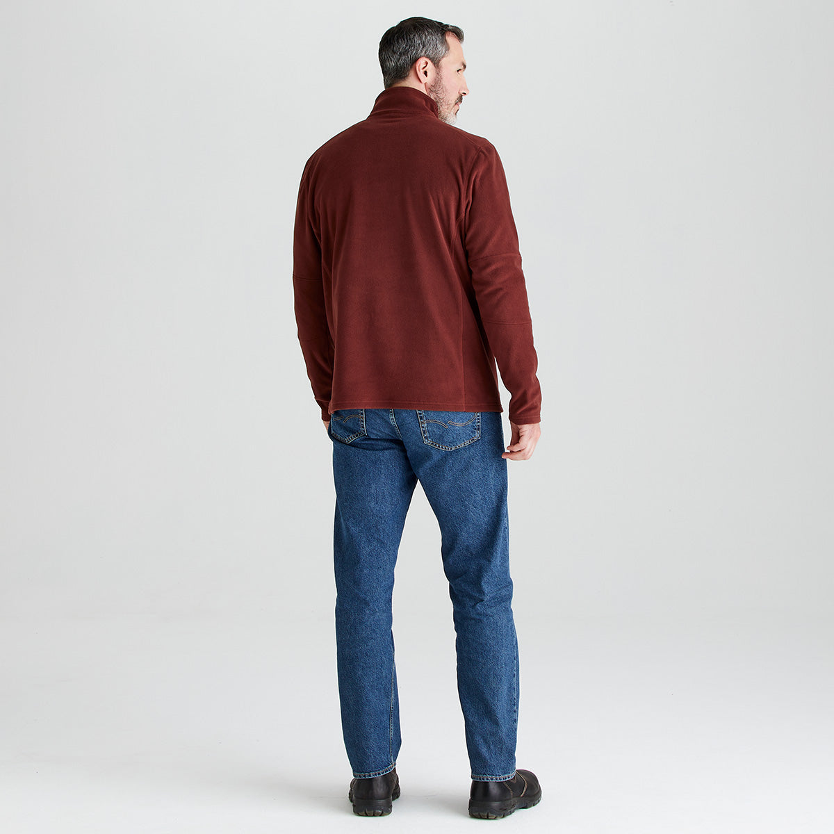 Men's Narvik Fleece - Oxblood