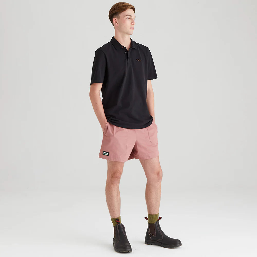 Ridgeline Mens Signature Polo #colour_black