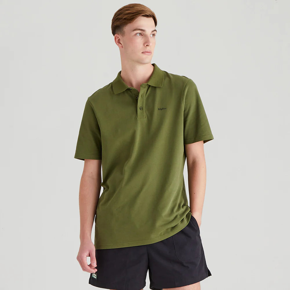 Ridgeline Mens Signature Polo #colour_fern-green