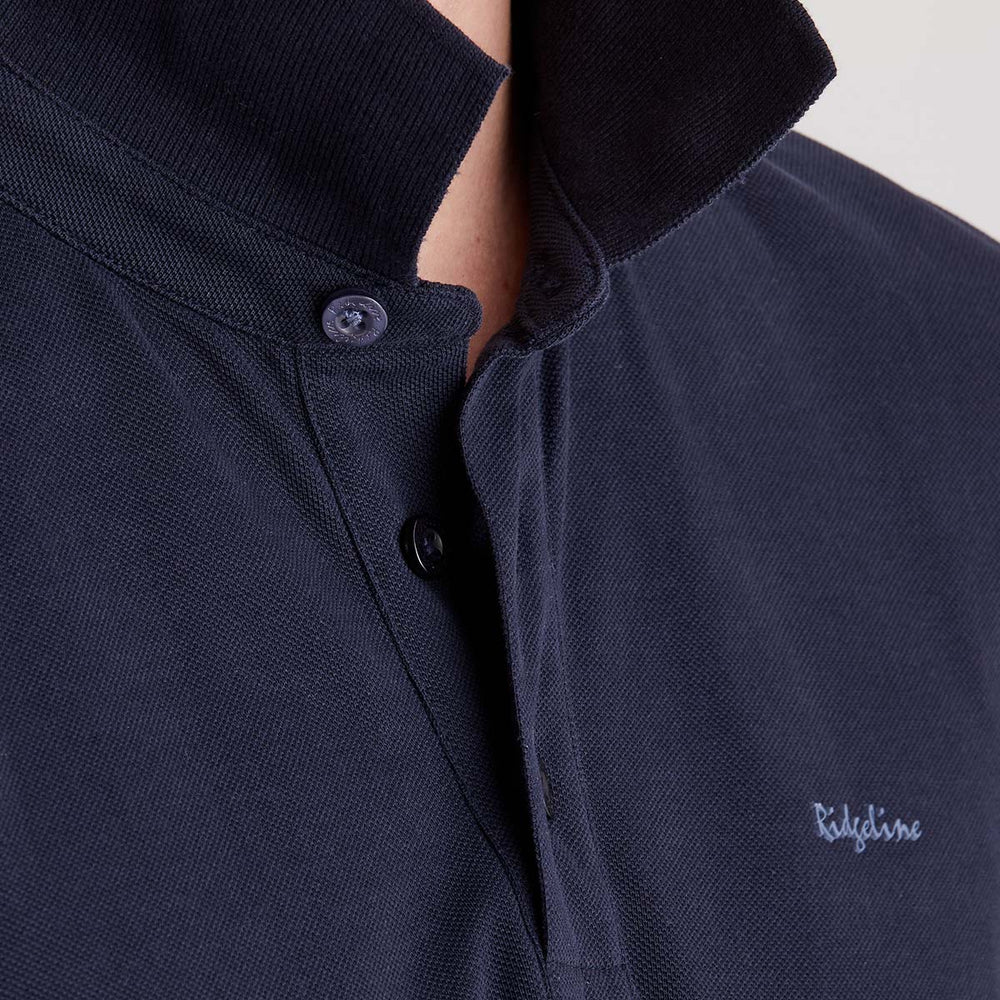 Ridgeline Mens Signature Polo #colour_navy