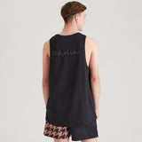 Ridgeline Mens Signature Singlet #colour_black