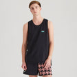Ridgeline Mens Signature Singlet #colour_black