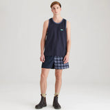 Ridgeline Mens Signature Singlet #colour_navy